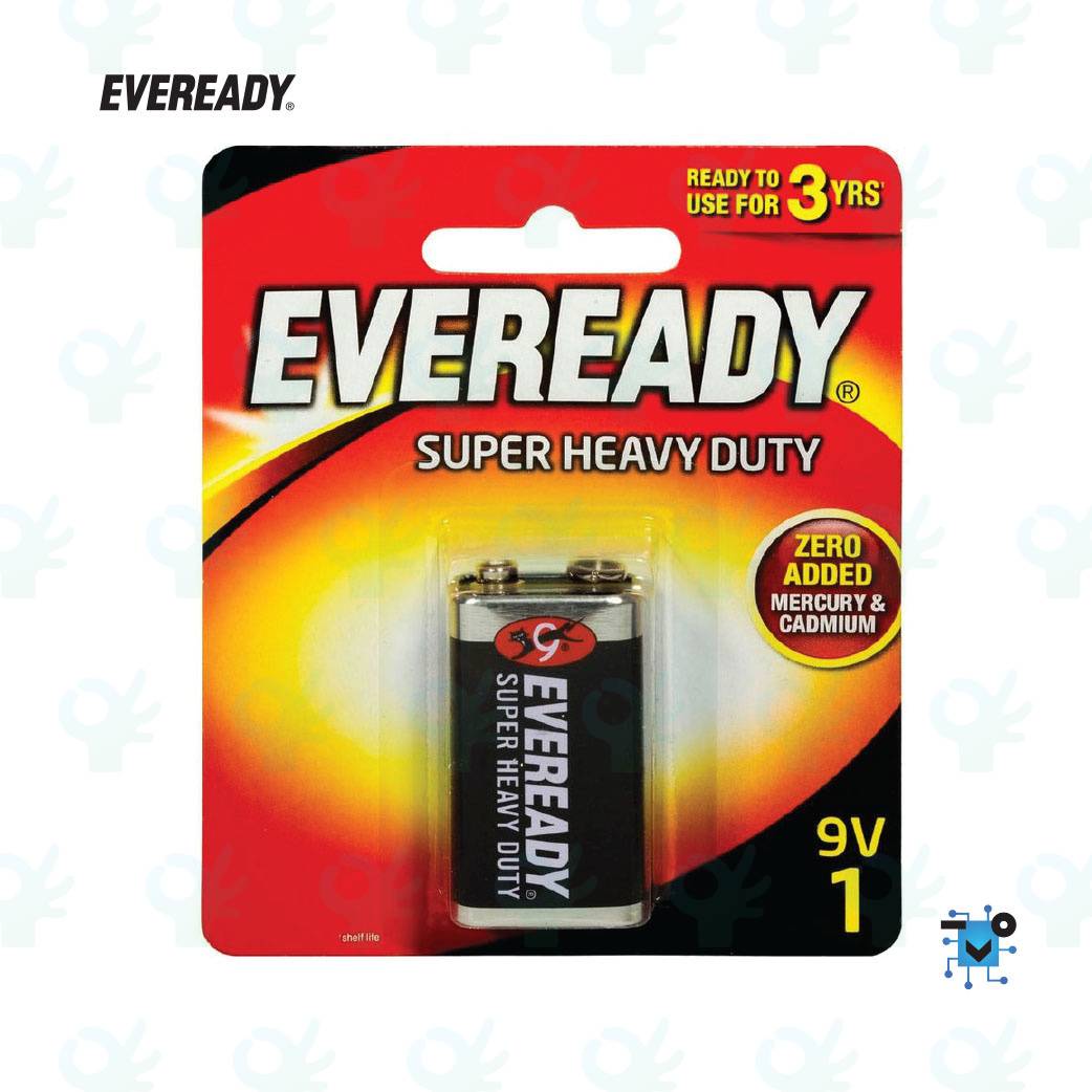 Ofiskita Eveready Super Heavy Duty Battery 9V